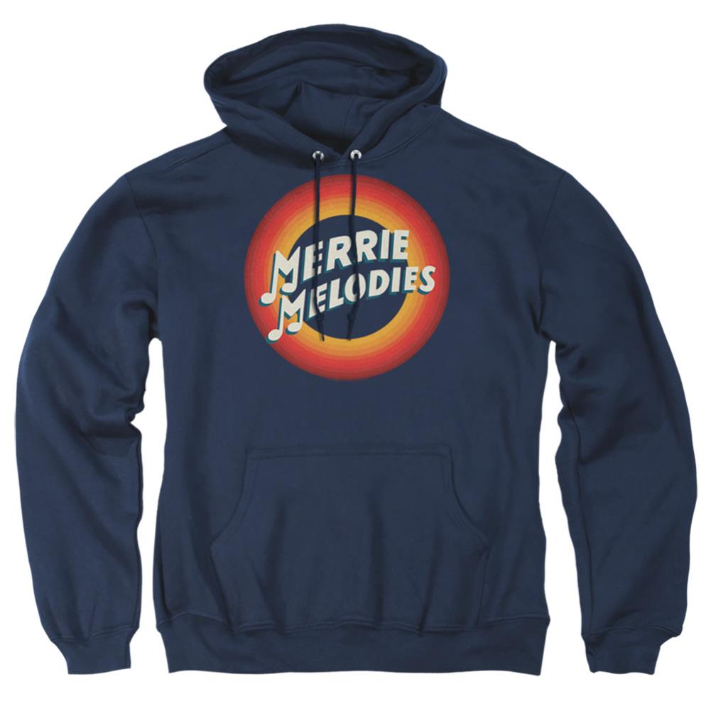 Looney Tunes Merrie Logo Men's Pull-Over 75 25 Poly Hoodie