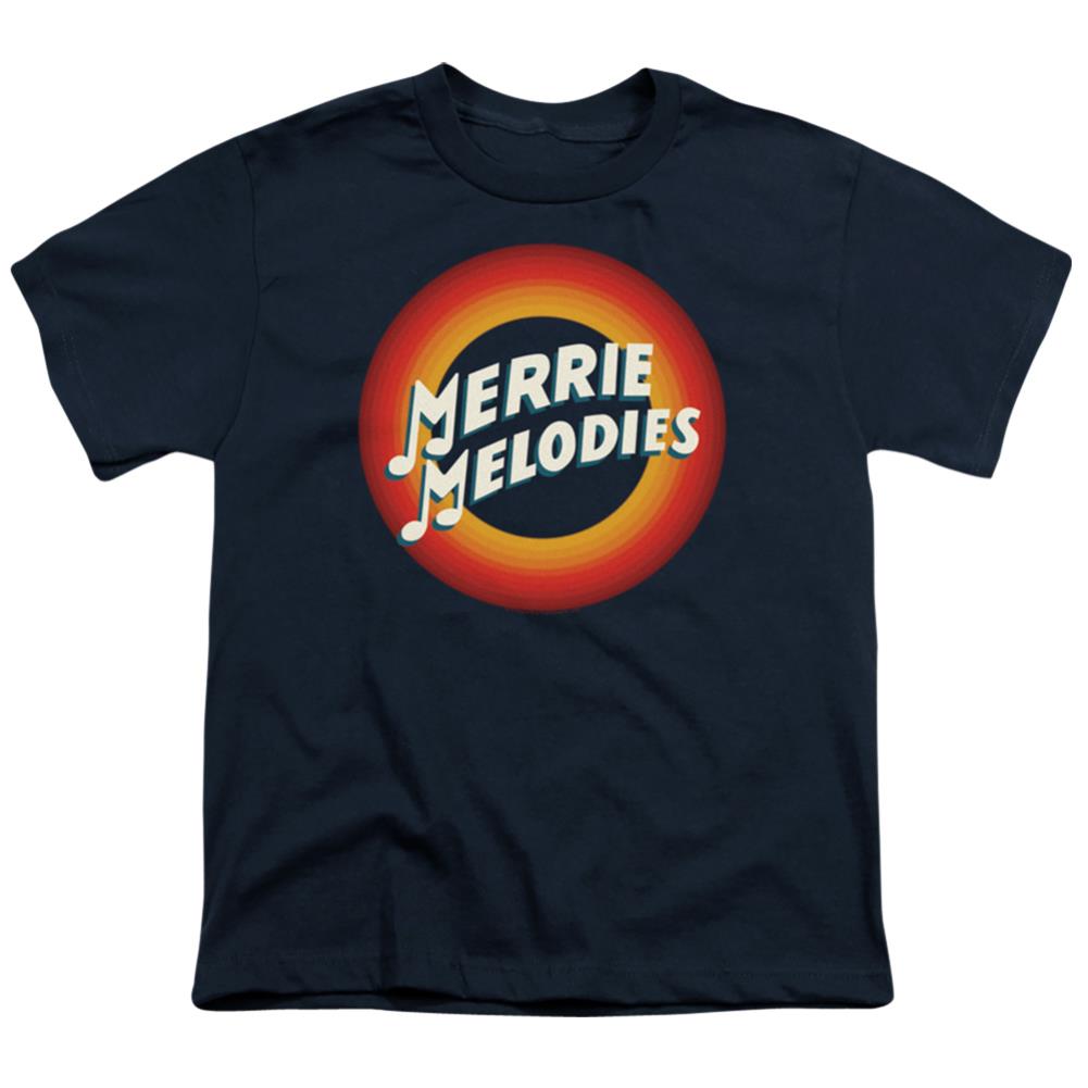 Looney Tunes Merrie Logo Youth 18/1 100% Cotton Short-Sleeve T-Shirt