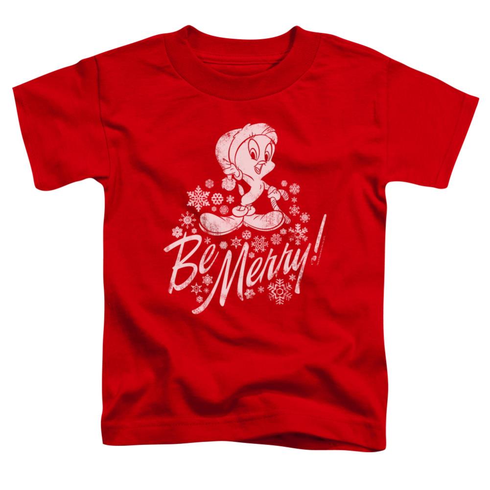 Looney Tunes Merry Tweety Toddler 18/1 Cotton Short-Sleeve T-Shirt