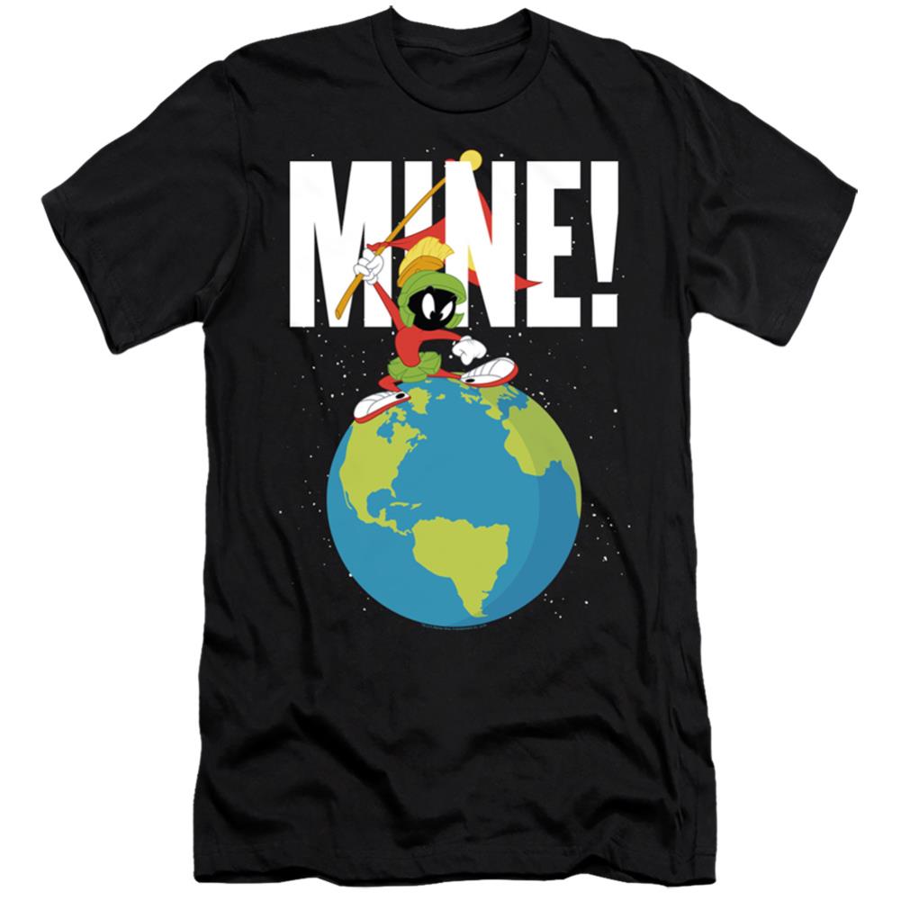Looney Tunes Mine Men's Ultra-Soft 30/1 Cotton Slim Short-Sleeve T-Shirt