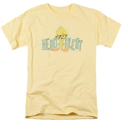 Looney Tunes Nerd Alert Men's 18/1 Cotton Short-Sleeve T-Shirt