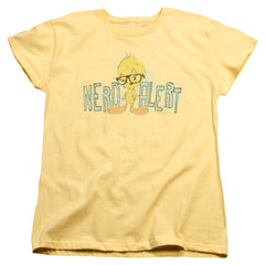 Looney Tunes Nerd Alert Women's 18/1 Cotton Short-Sleeve T-Shirt