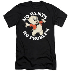 Looney Tunes No Pants Men's Ultra-Soft 30/1 Cotton Slim Short-Sleeve T-Shirt