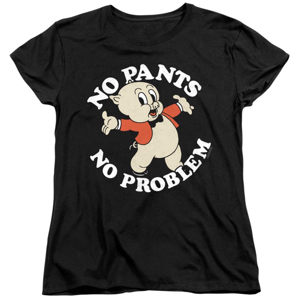 Looney Tunes No Pants Women's 18/1 Cotton Short-Sleeve T-Shirt