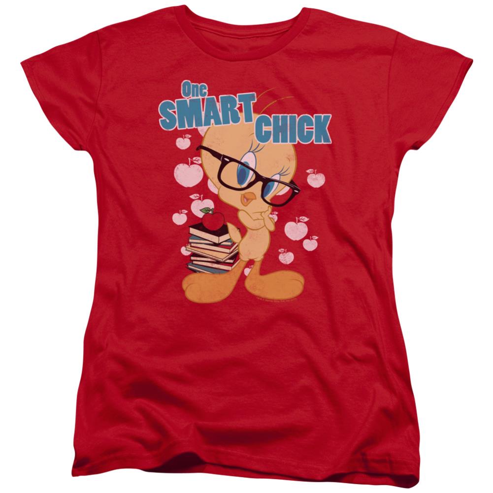 Looney Tunes One Smart Chick Women's 18/1 Cotton Short-Sleeve T-Shirt
