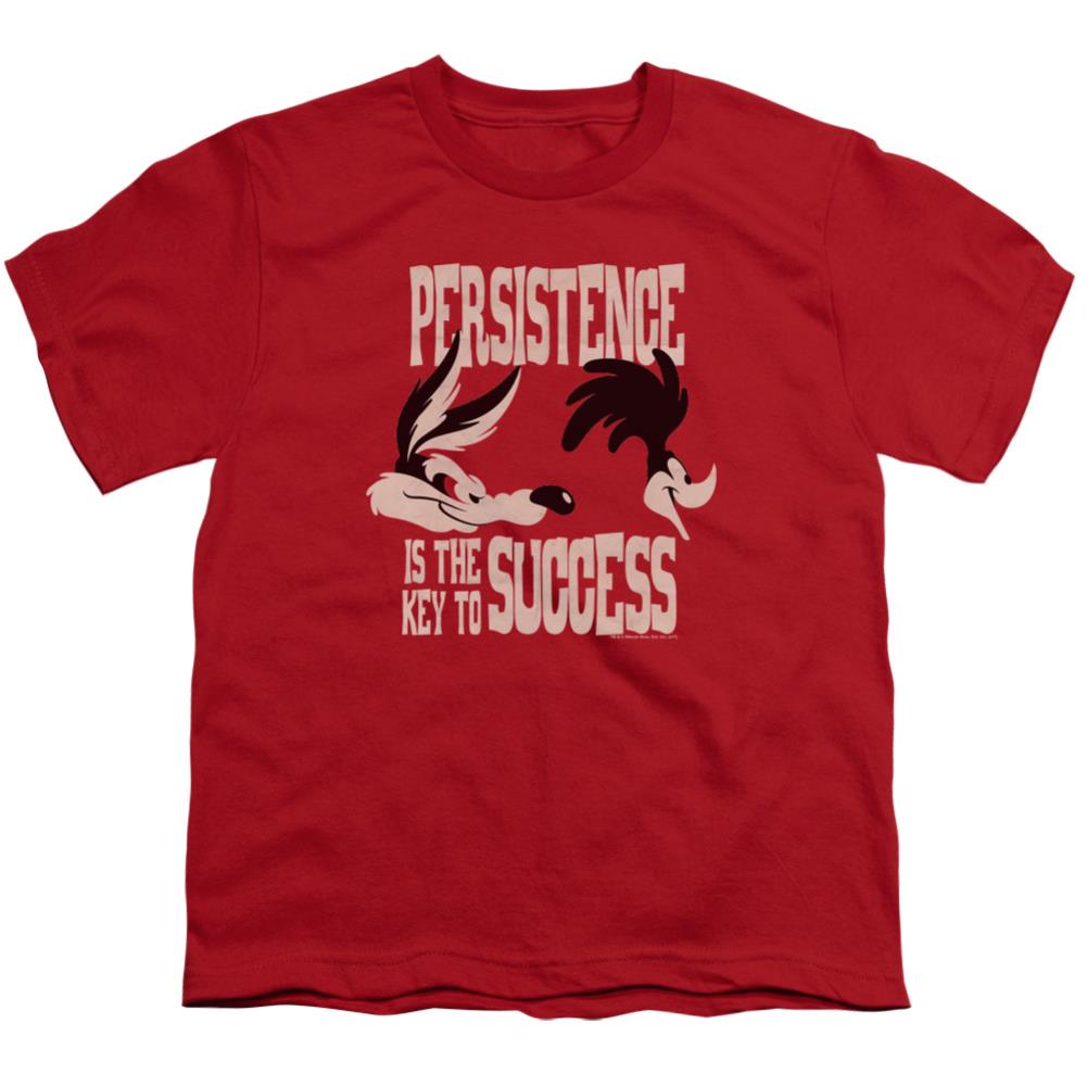 Looney Tunes Persistence Youth 18/1 100% Cotton Short-Sleeve T-Shirt