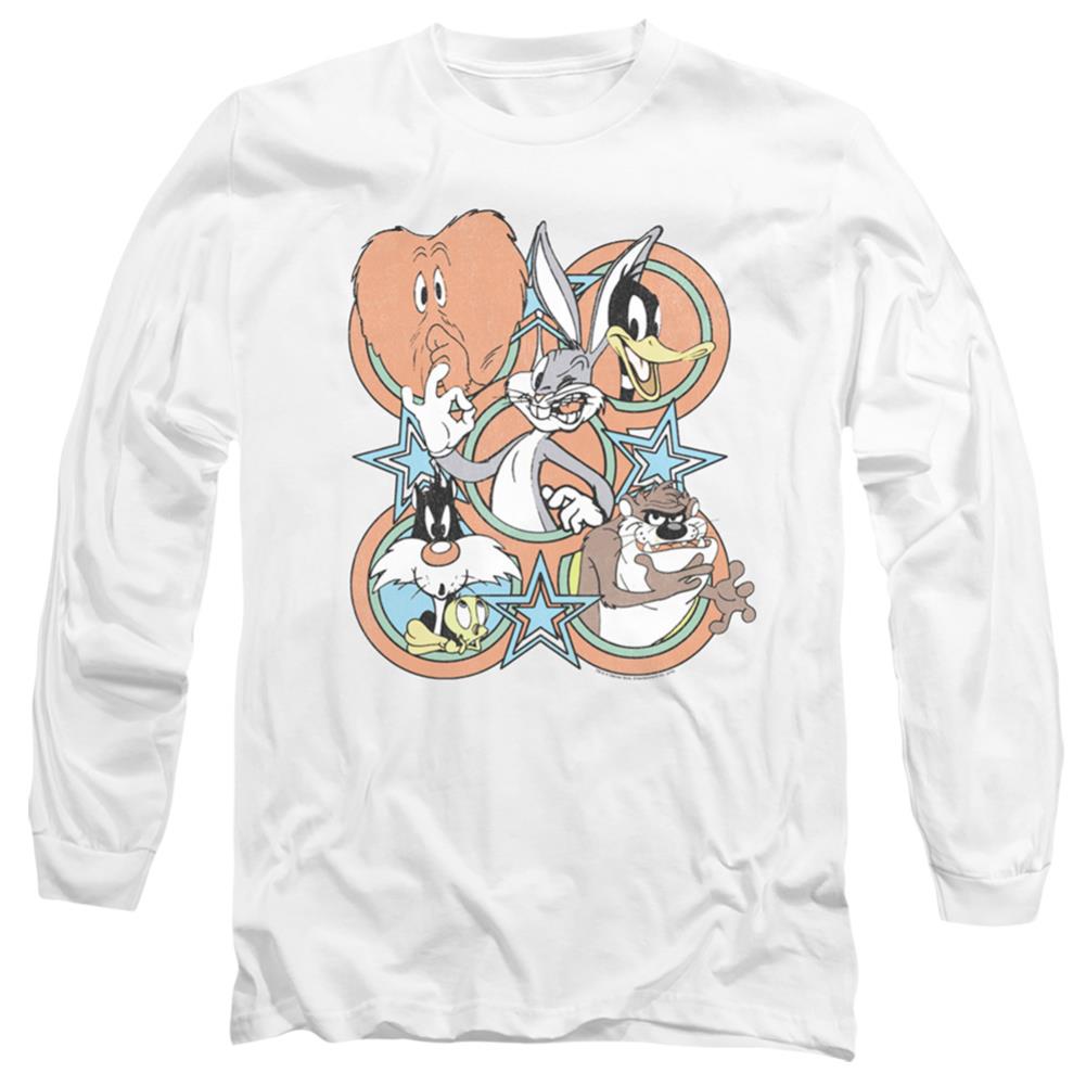 Looney Tunes Screen Stars Men's 18/1 Cotton Long-Sleeve T-Shirt