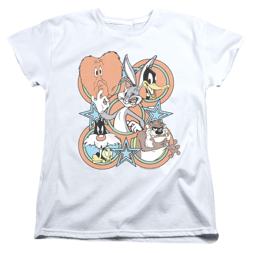 Looney Tunes Screen Stars Women's 18/1 Cotton Short-Sleeve T-Shirt