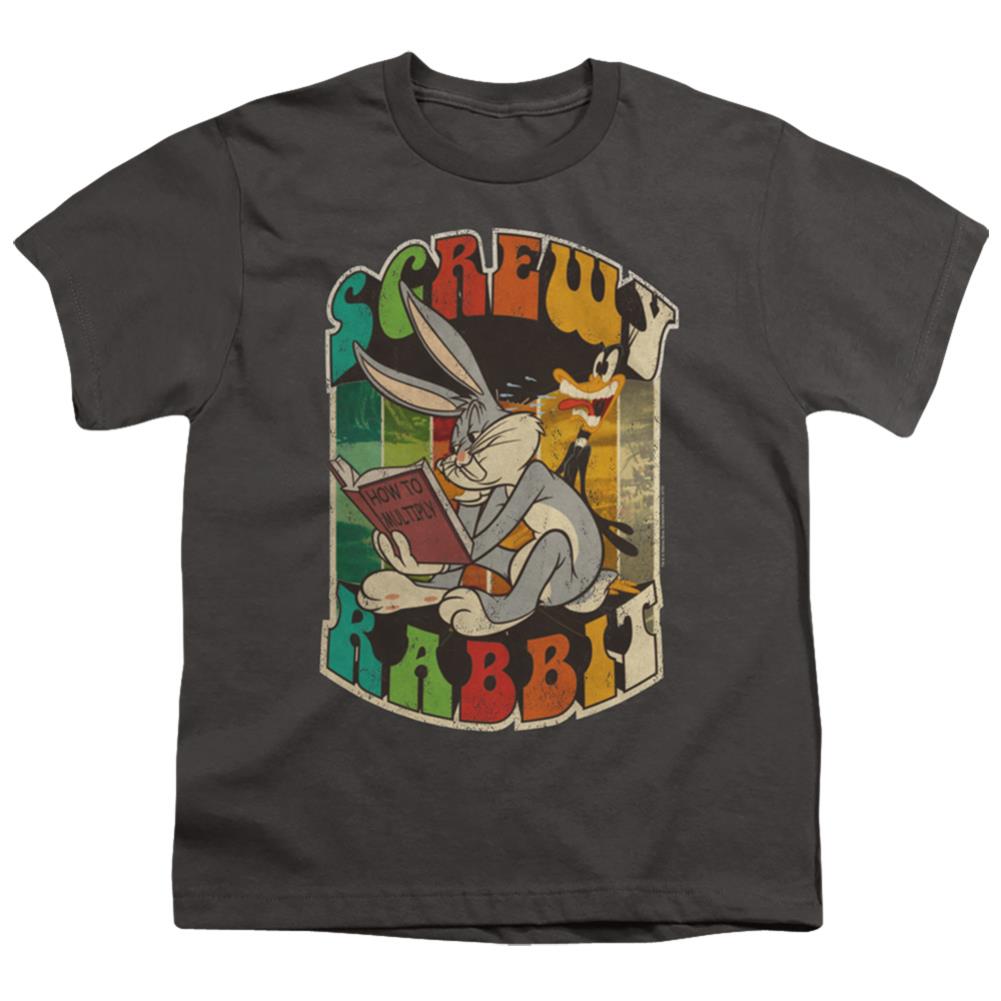 Looney Tunes Screwy Rabbit Youth 18/1 100% Cotton Short-Sleeve T-Shirt
