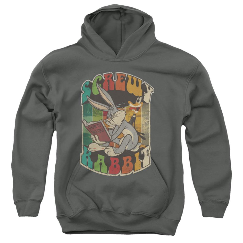 Looney Tunes Screwy Rabbit Youth Cotton Poly Pull-Over Hoodie