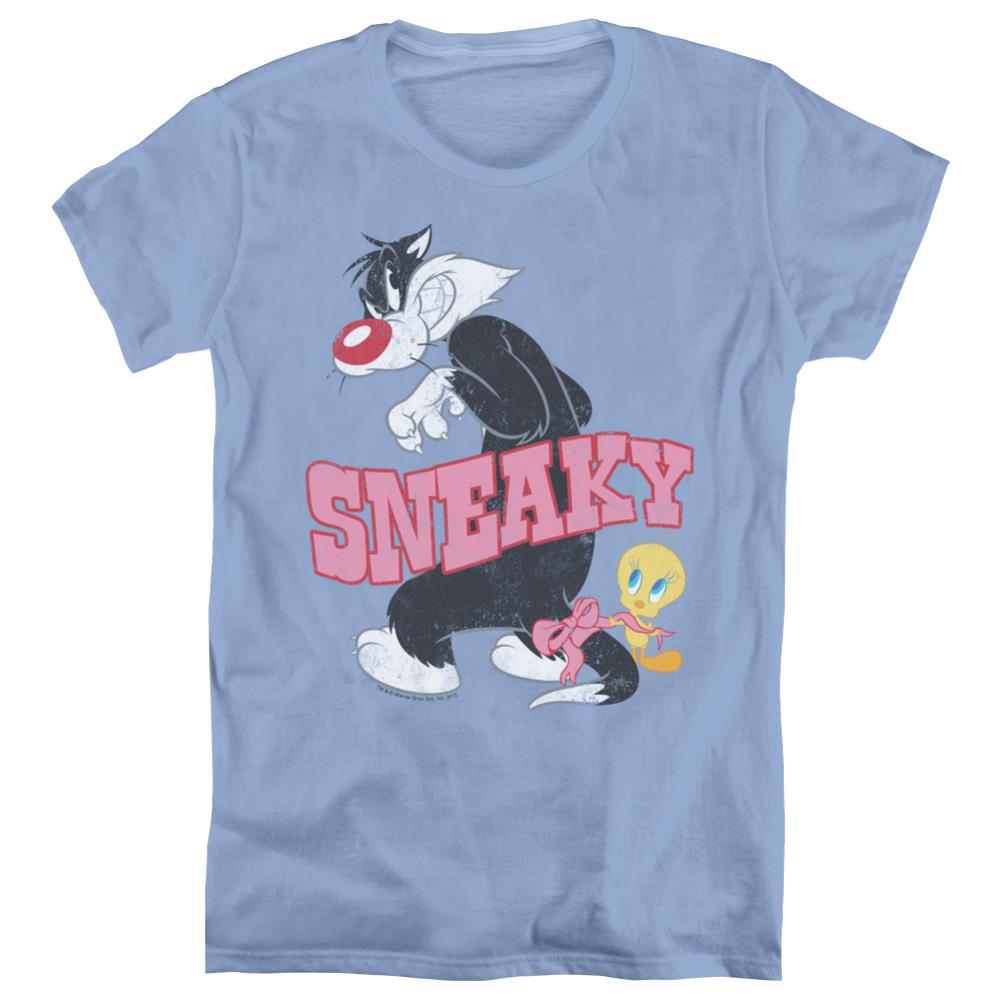 Looney Tunes Sneaky Women's 18/1 Cotton Short-Sleeve T-Shirt