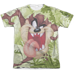 Looney Tunes Taz Men's Regular Fit Poly Cotton Short-Sleeve T-Shirt