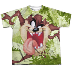 Looney Tunes Taz Youth Regular Fit Poly Short-Sleeve T-Shirt