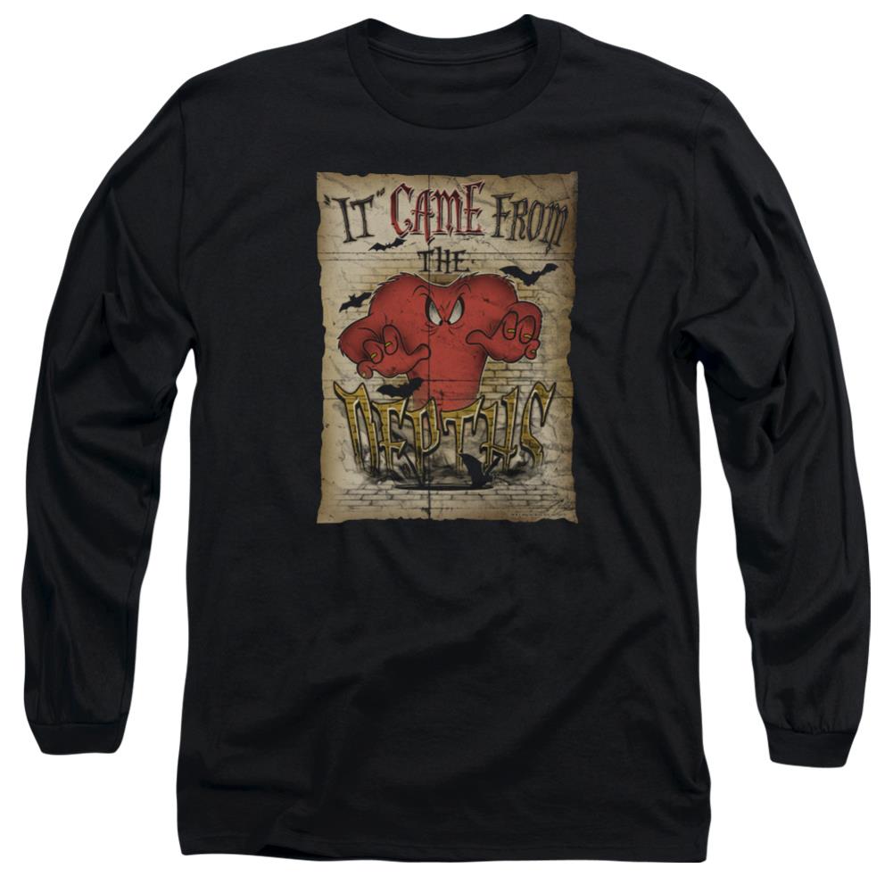 Looney Tunes The Depths Men's 18/1 Cotton Long-Sleeve T-Shirt