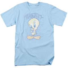 Looney Tunes Tweety Fade Men's 18/1 Cotton Short-Sleeve T-Shirt