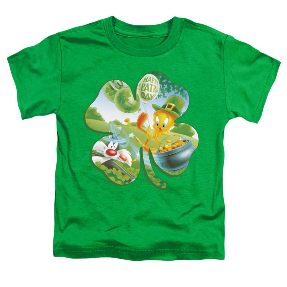 Looney Tunes Tweety Shamrock Toddler 18/1 Cotton Short-Sleeve T-Shirt