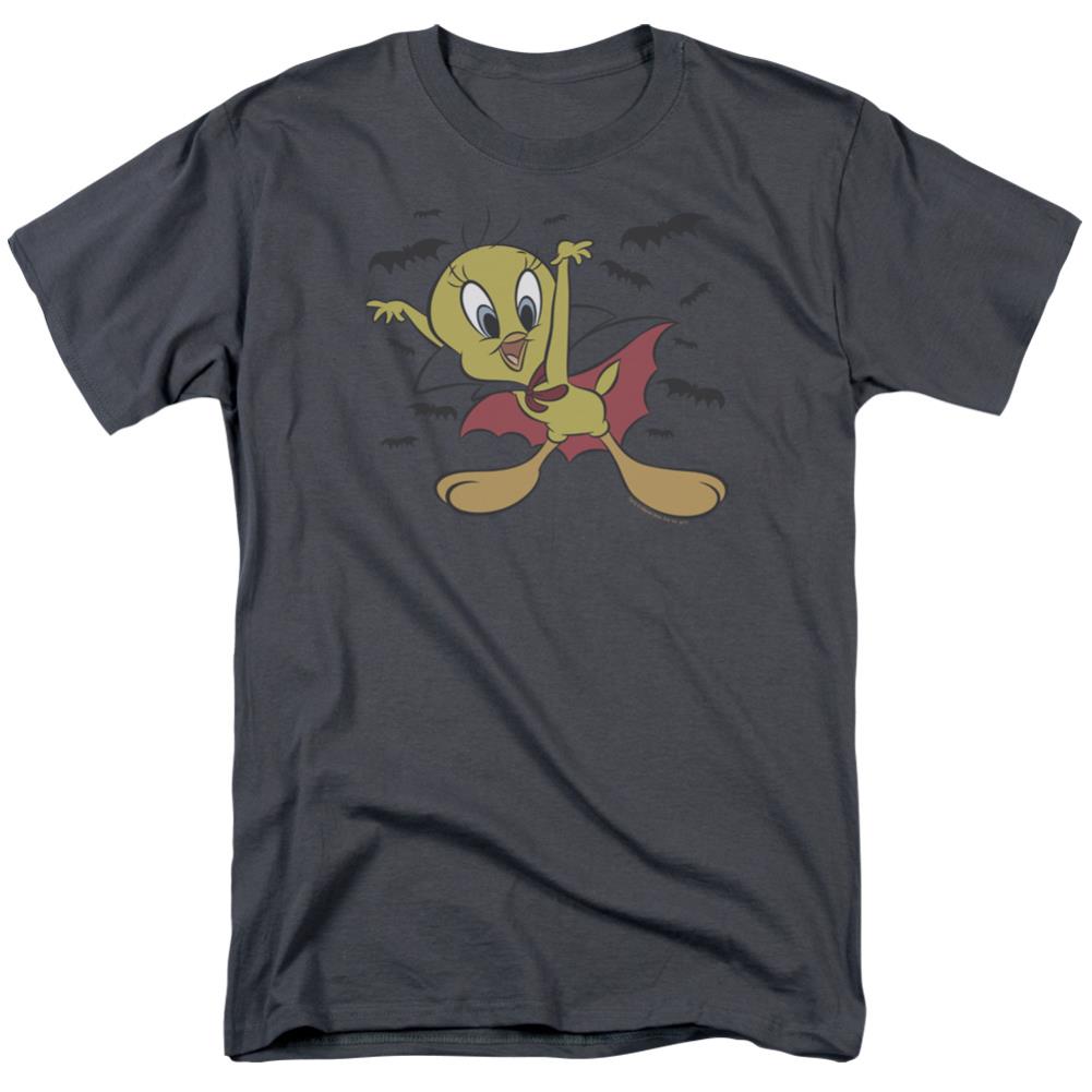 Looney Tunes Vampire Tweety Men's 18/1 Cotton Short-Sleeve T-Shirt