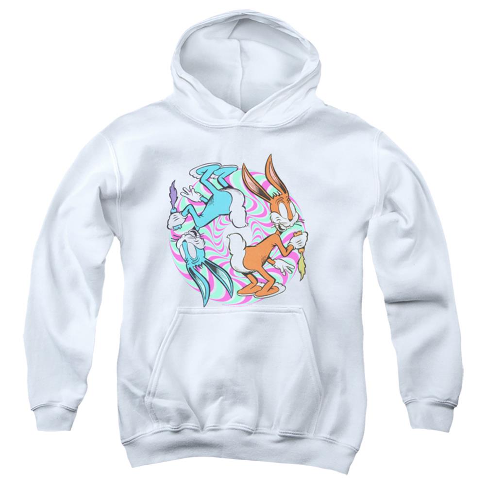 Looney Tunes Wacky Wabbit Youth Cotton Poly Pull-Over Hoodie