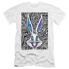 Looney Tunes Wild Bugs Men's Ultra-Soft 30/1 Cotton Slim Short-Sleeve T-Shirt