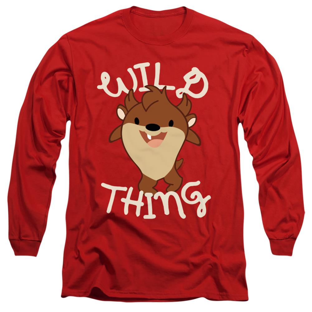 Looney Tunes Wild Thing Kid Men's 18/1 Cotton Long-Sleeve T-Shirt
