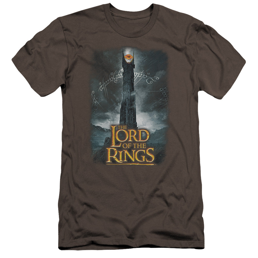 Lord Of The Rings Always Watching Men's Ultra-Soft 30/1 Cotton Slim Short-Sleeve T-Shirt