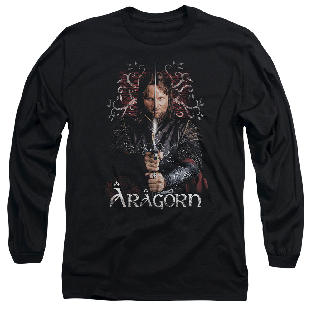 Lord Of The Rings Aragorn Men's 18/1 Cotton Long-Sleeve T-Shirt