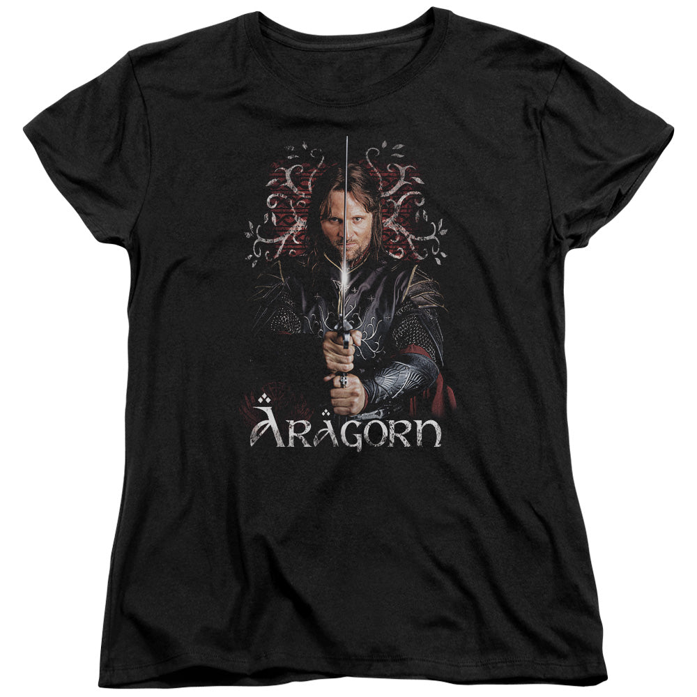 Lord Of The Rings Aragorn Women's 18/1 Cotton Short-Sleeve T-Shirt