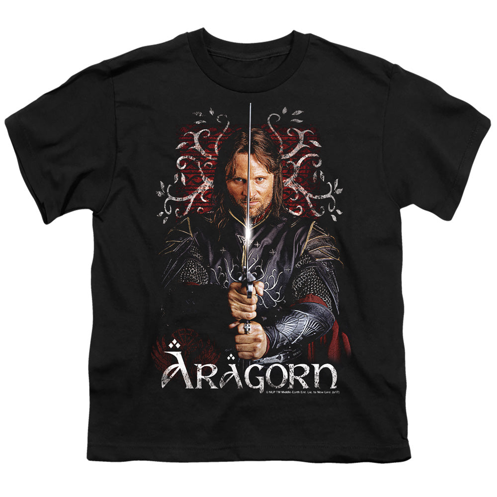 Lord Of The Rings Aragorn Youth 18/1 100% Cotton Short-Sleeve T-Shirt