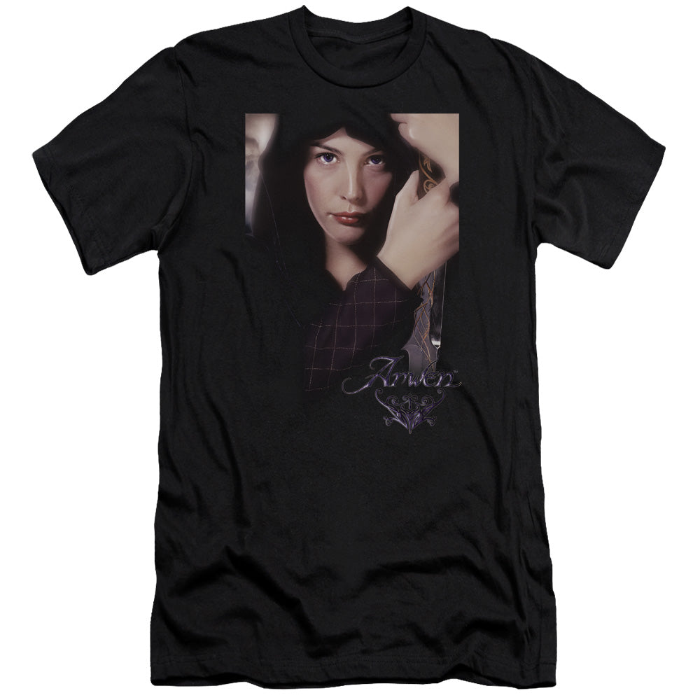 Lord Of The Rings Arwen Men's Ultra-Soft 30/1 Cotton Slim Short-Sleeve T-Shirt