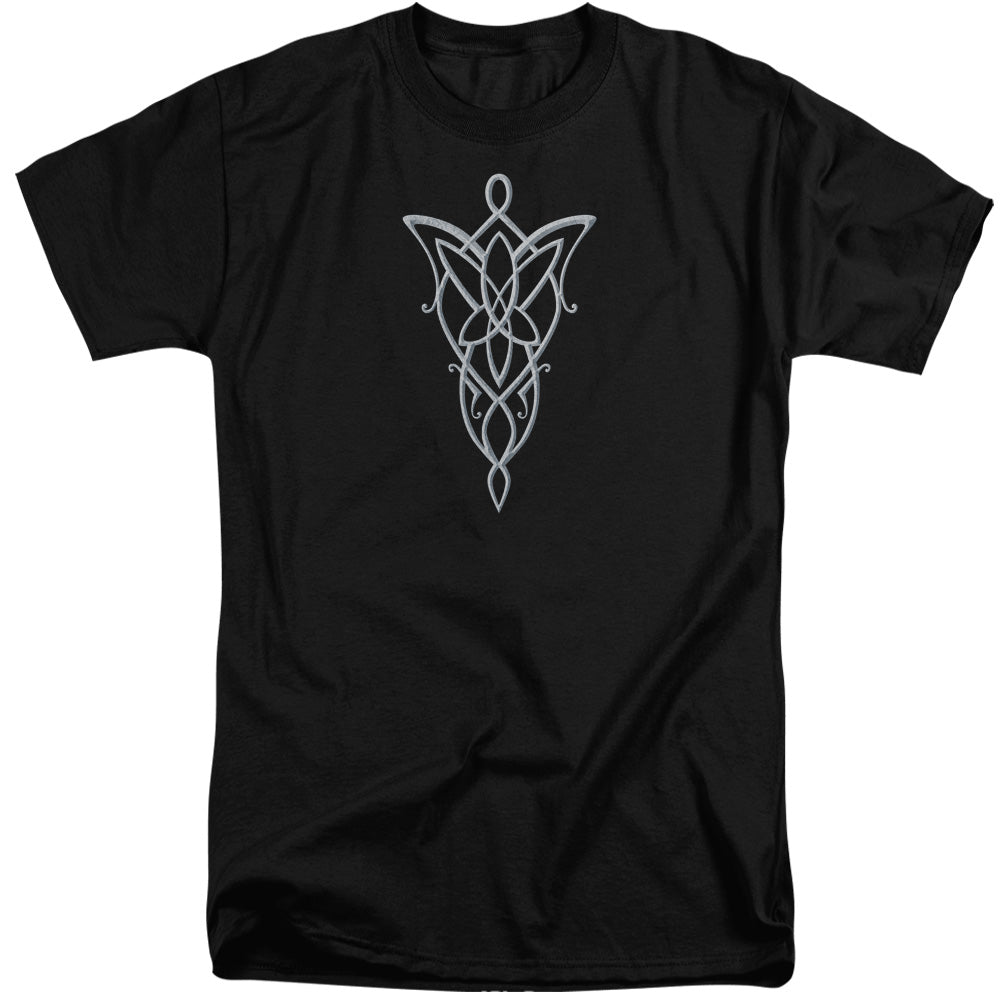 Lord Of The Rings Arwen Necklace Men's 18/1 Tall Cotton Short-Sleeve T-Shirt