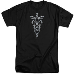 Lord Of The Rings Arwen Necklace Men's 18/1 Tall Cotton Short-Sleeve T-Shirt