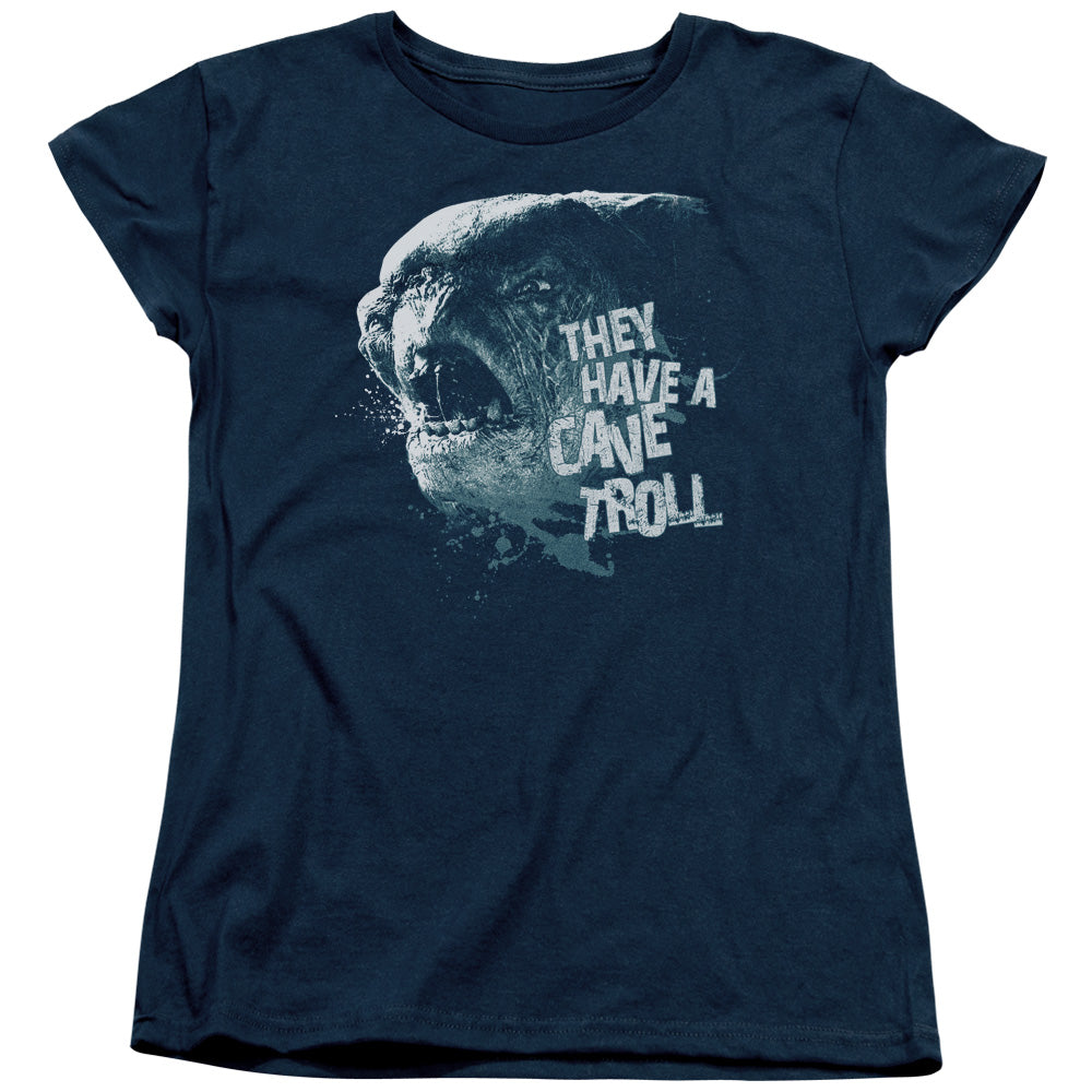 Lord Of The Rings Cave Troll Women's 18/1 Cotton Short-Sleeve T-Shirt