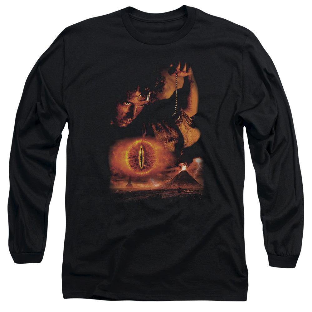 Lord Of The Rings Destroy The Ring Men's 18/1 Cotton Long-Sleeve T-Shirt