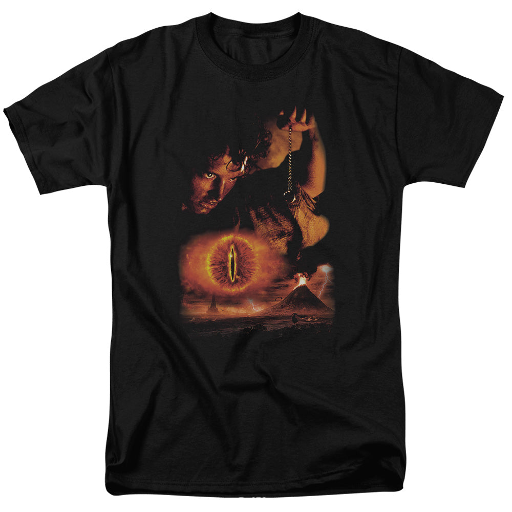 Lord Of The Rings Destroy The Ring Men's 18/1 Cotton Short-Sleeve T-Shirt