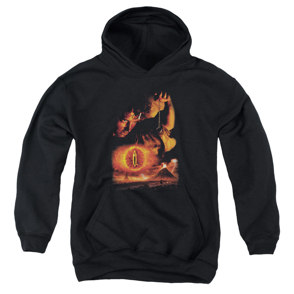 Lord Of The Rings Destroy The Ring Youth Cotton Poly Pull-Over Hoodie