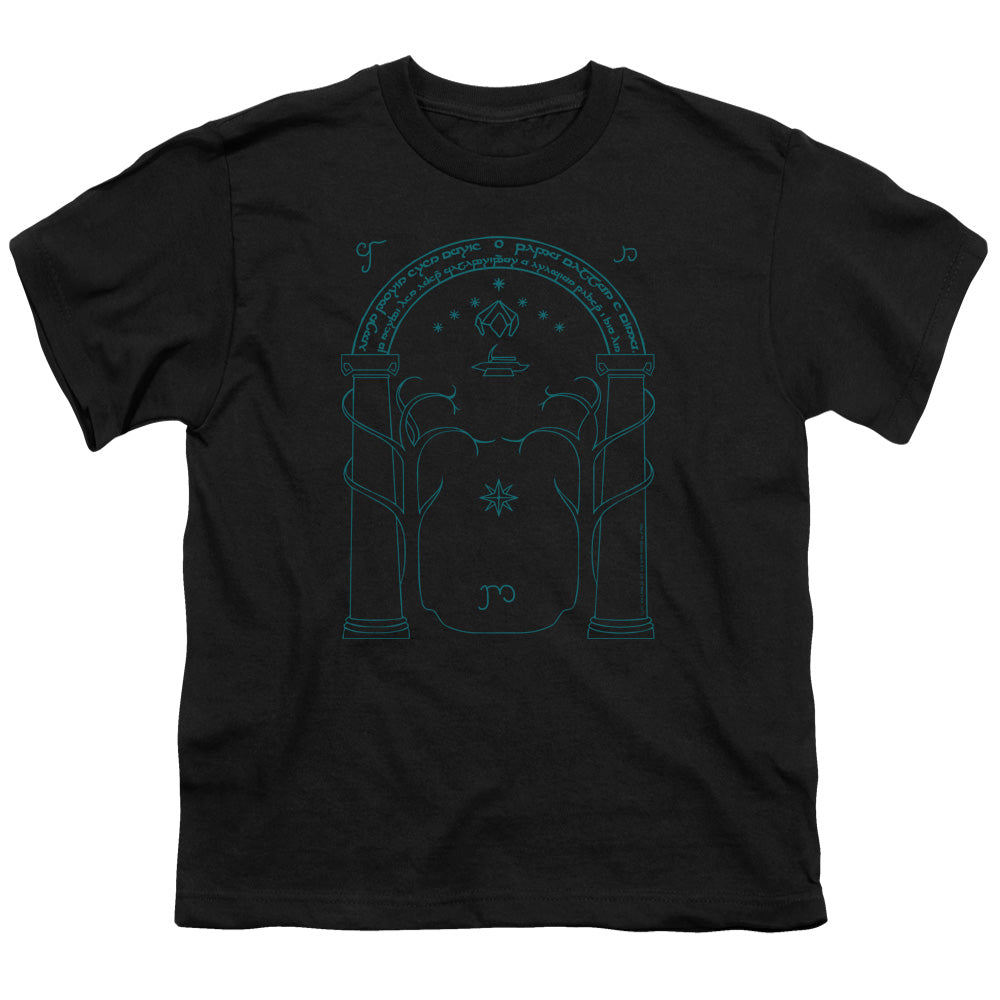 Lord Of The Rings Doors Of Durin Youth 18/1 100% Cotton Short-Sleeve T-Shirt