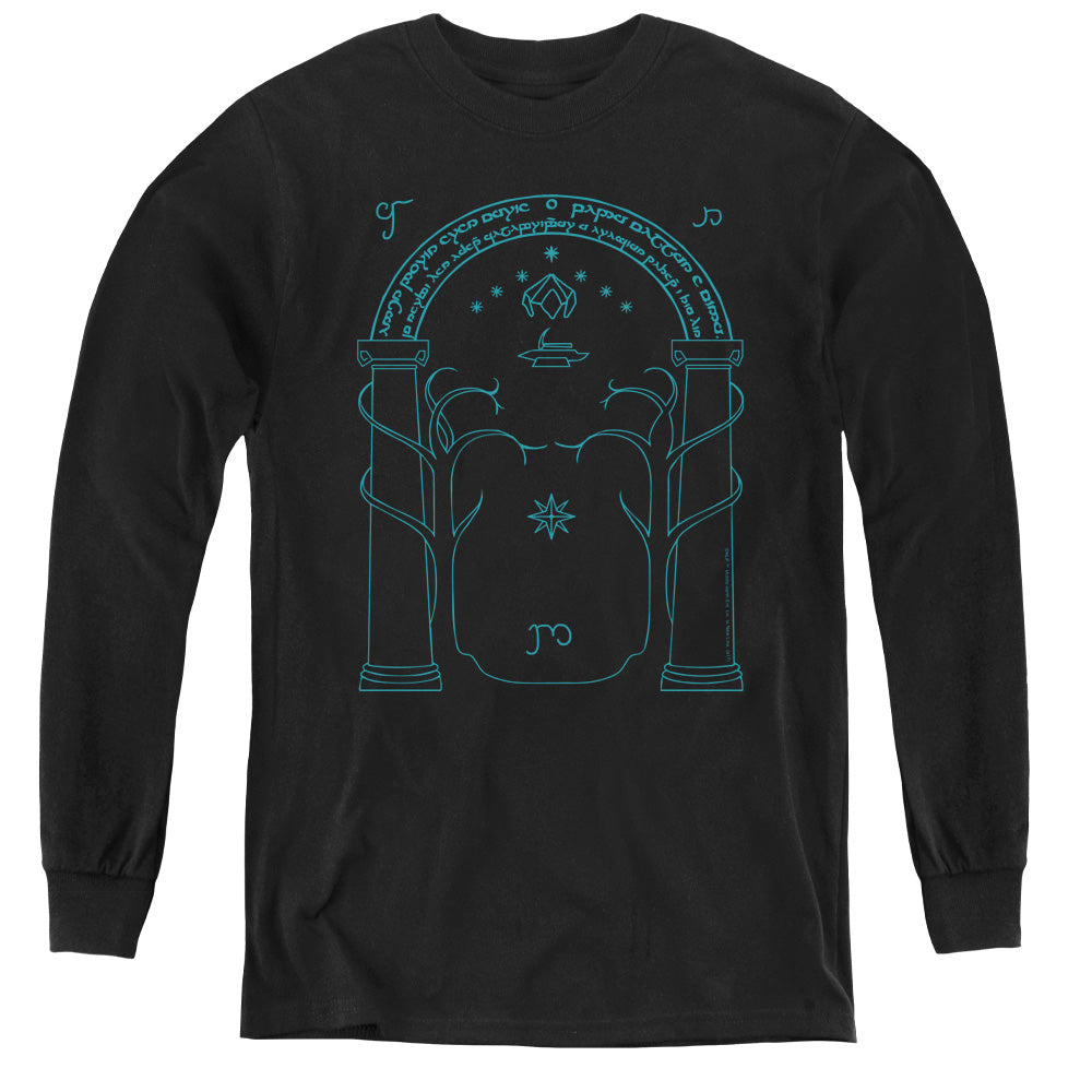 Lord Of The Rings Doors Of Durin Youth Long-Sleeve T-Shirt