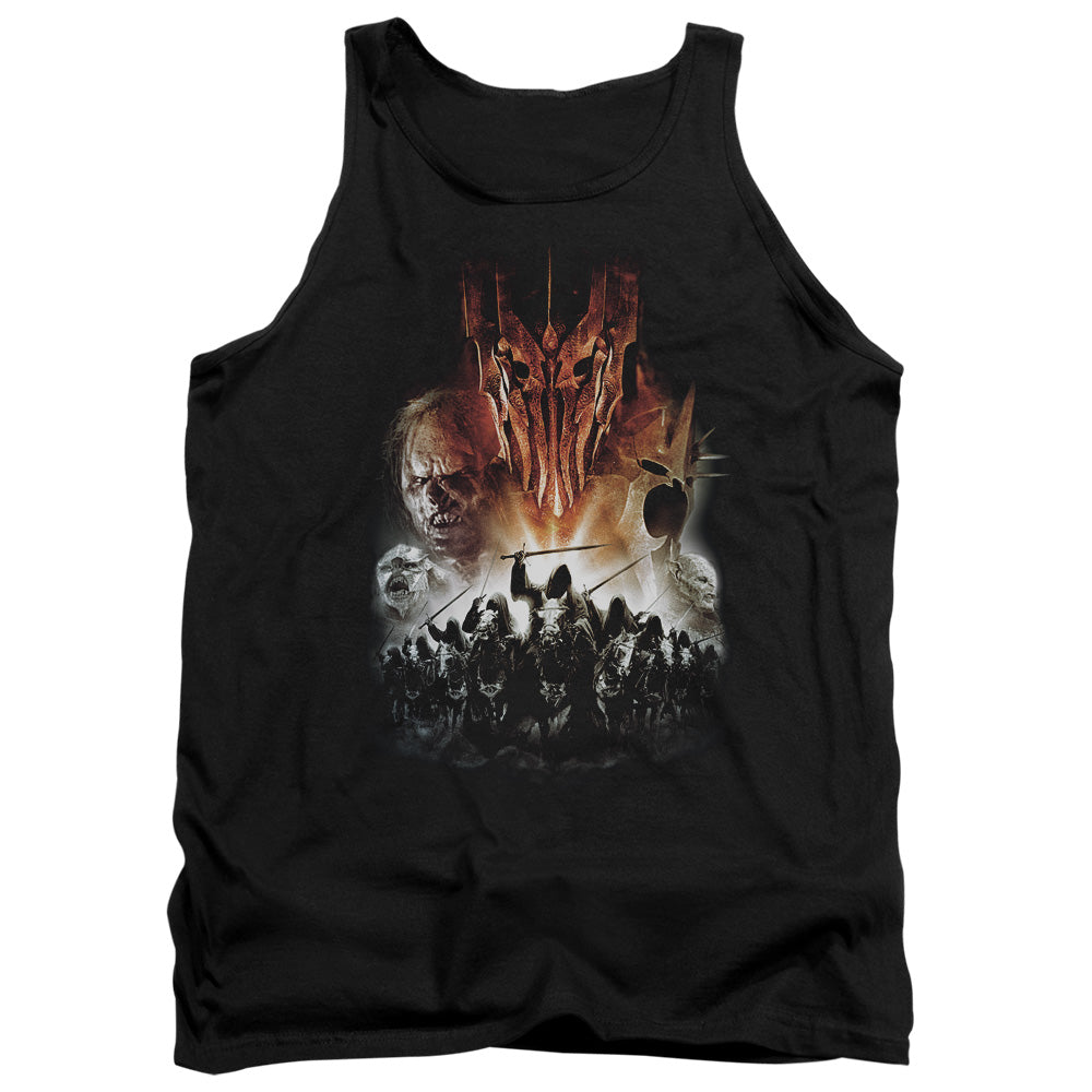 Lord Of The Rings Evil Rising Men's 18/1 Cotton Tank Top