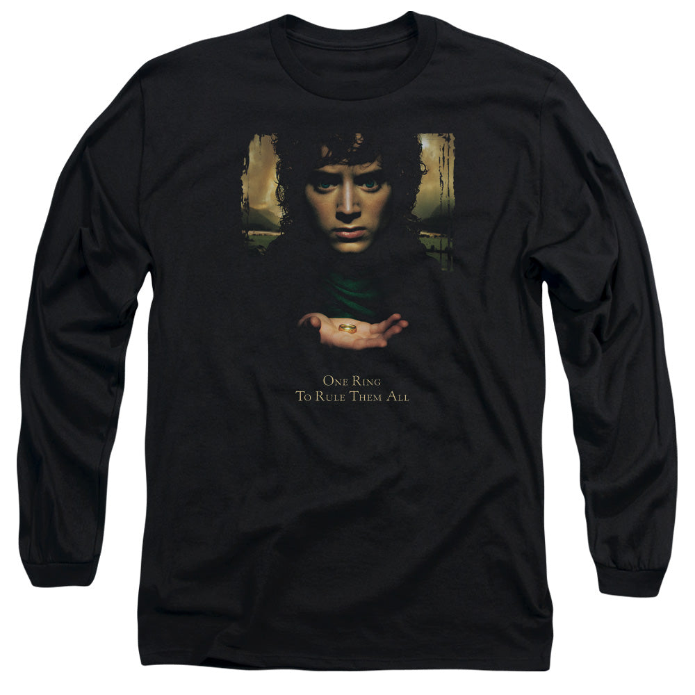 Lord Of The Rings Frodo One Ring Men's 18/1 Cotton Long-Sleeve T-Shirt