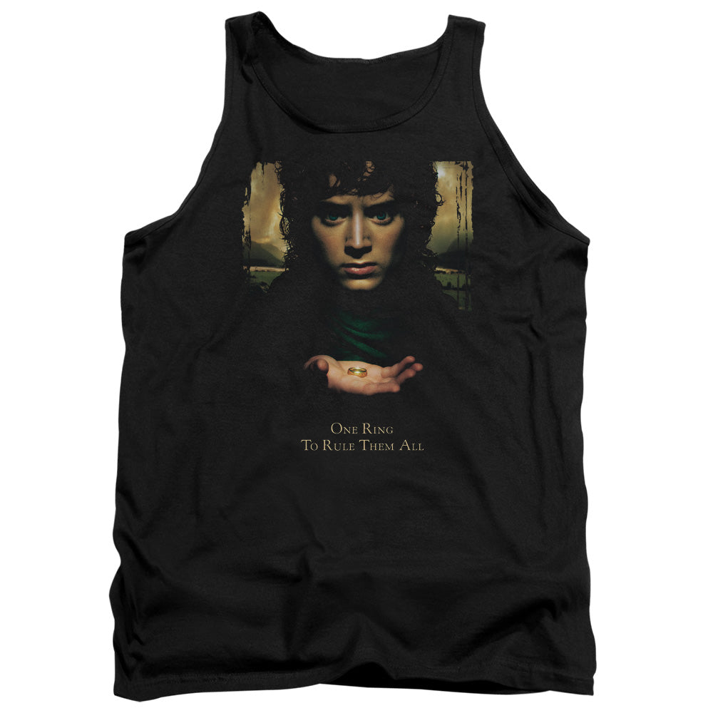 Lord Of The Rings Frodo One Ring Men's 18/1 Cotton Tank Top
