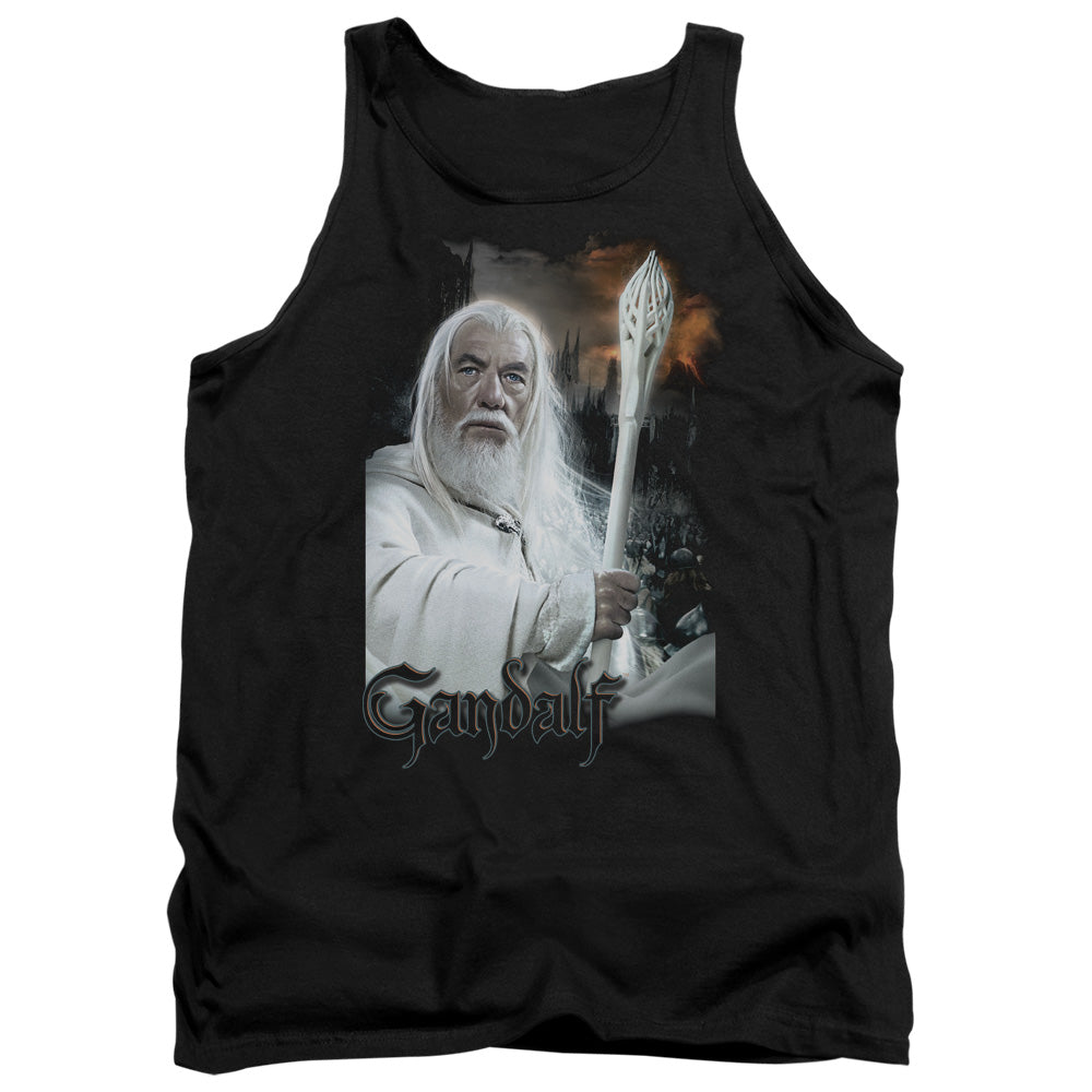 Lord Of The Rings Gandalf Men's 18/1 Cotton Tank Top