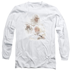 Lord Of The Rings Gandalf The White Men's 18/1 Cotton Long-Sleeve T-Shirt
