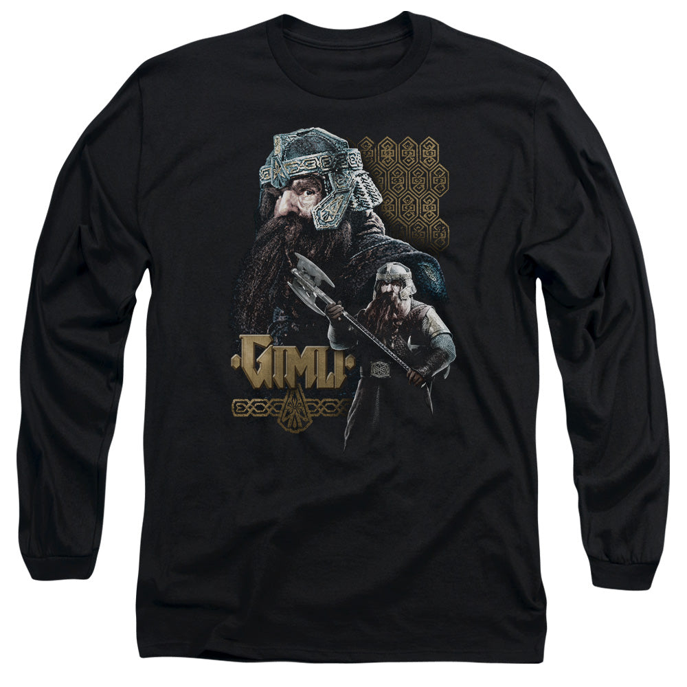 Lord Of The Rings Gimli Men's 18/1 Cotton Long-Sleeve T-Shirt