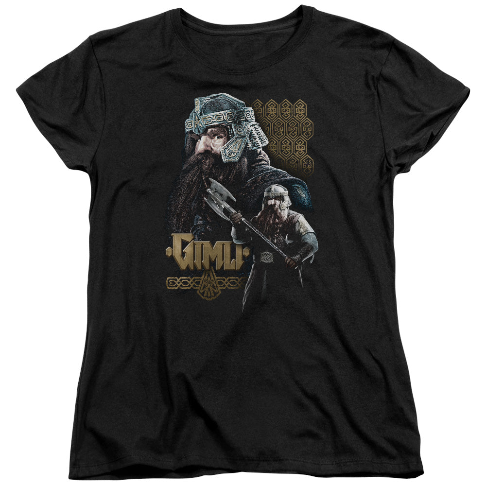 Lord Of The Rings Gimli Women's 18/1 Cotton Short-Sleeve T-Shirt