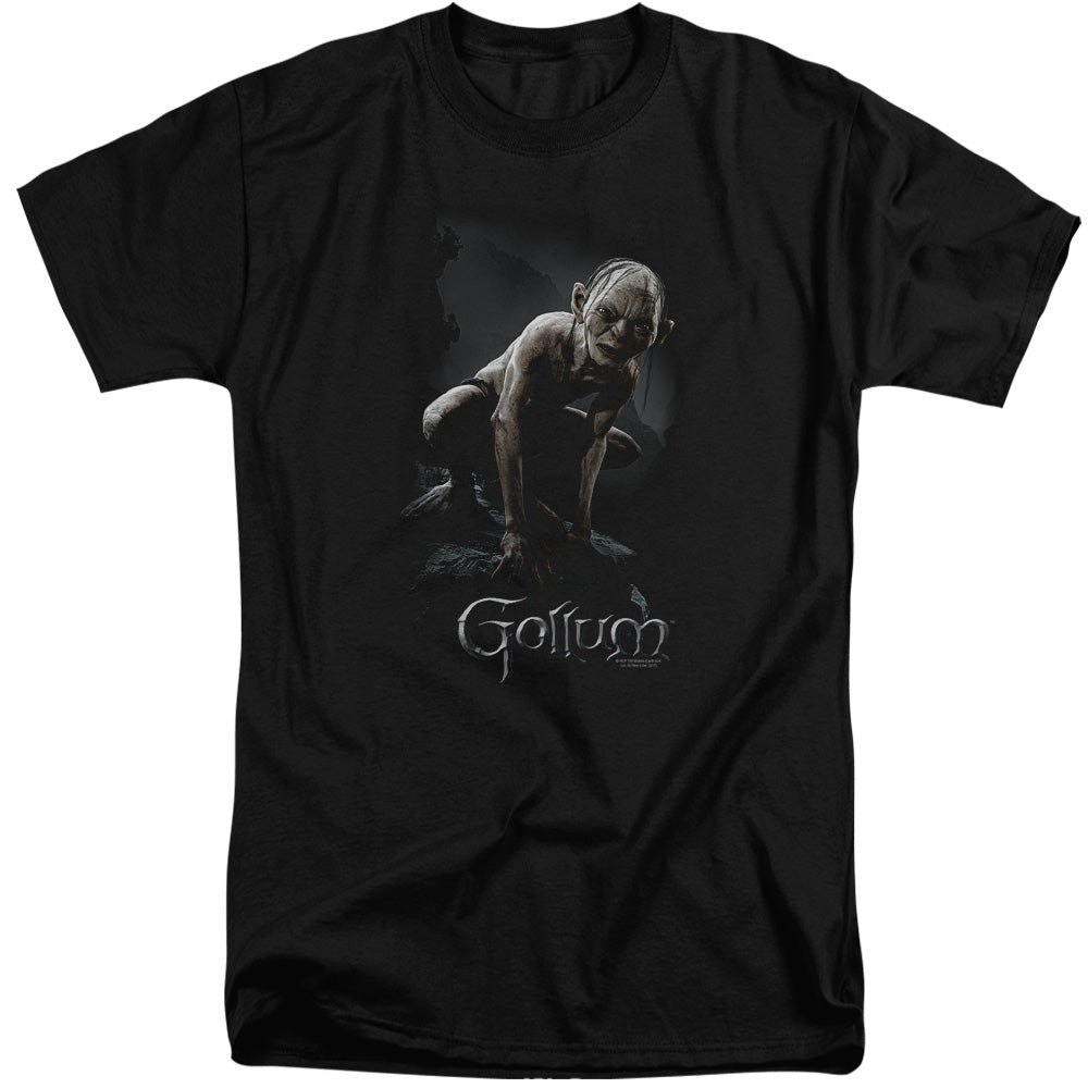 Lord Of The Rings Gollum Men's 18/1 Tall Cotton Short-Sleeve T-Shirt