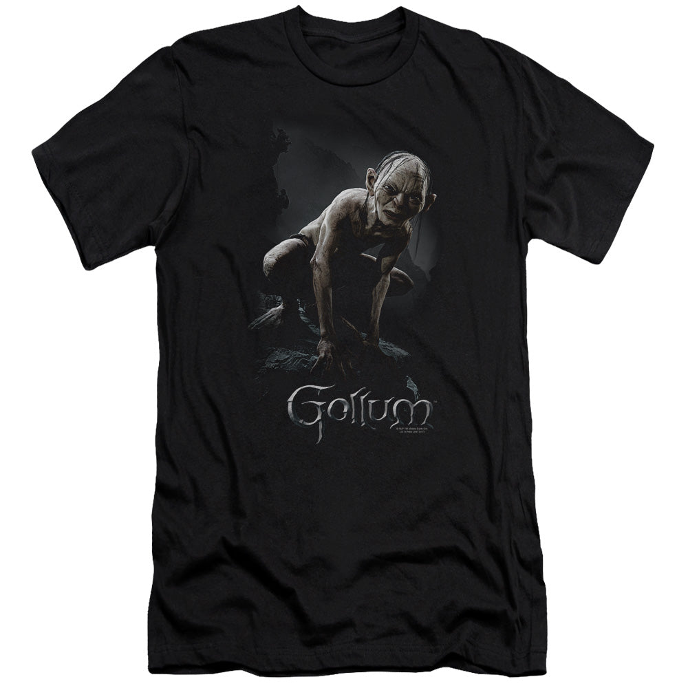 Lord Of The Rings Gollum Men's Ultra-Soft 30/1 Cotton Slim Short-Sleeve T-Shirt