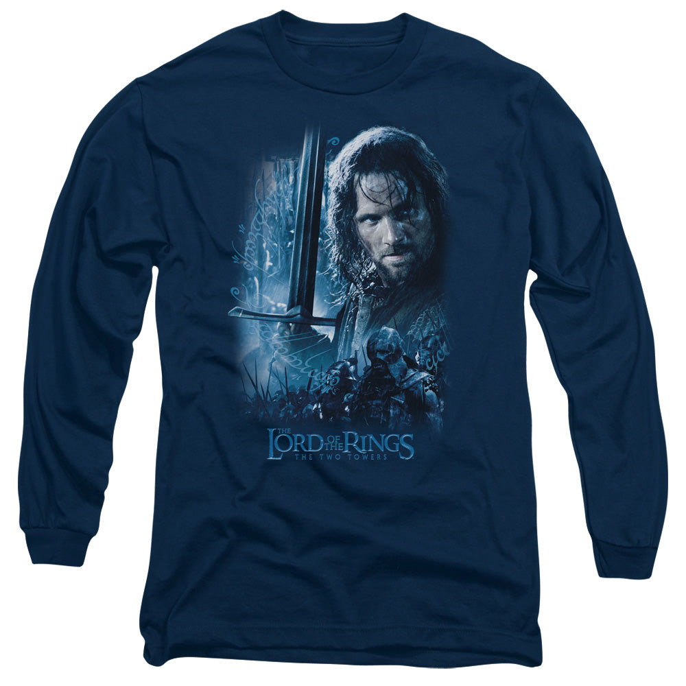 Lord Of The Rings King In The Making Men's 18/1 Cotton Long-Sleeve T-Shirt