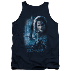 Lord Of The Rings King In The Making Men's 18/1 Cotton Tank Top