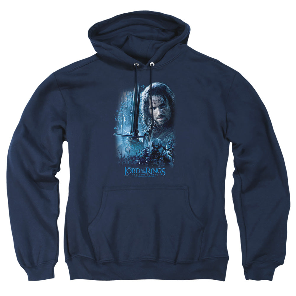 Lord Of The Rings King In The Making Men's Pull-Over 75 25 Poly Hoodie