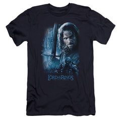 Lord Of The Rings King In The Making Men's Ultra-Soft 30/1 Cotton Slim Short-Sleeve T-Shirt